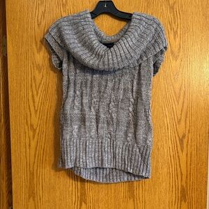 Sweater Project Charcoal Cowl Neck Sweater